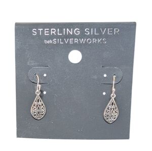 Belk Silverworks Sterling Silver Teardrop Earrings